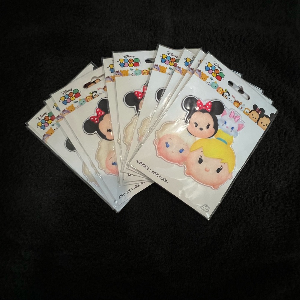 Disney Tsum Tsum Iron On Patch Set